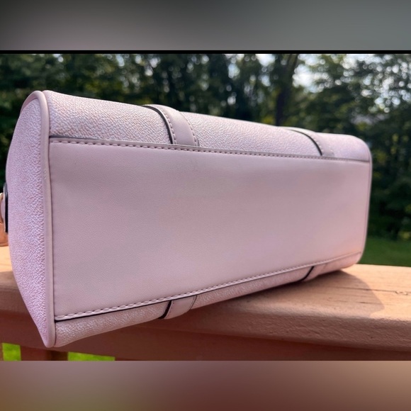 Michael Kors Blush Pink Signature Satchel Bag NWT | Crossbody & Top Handle - Picture 5 of 7